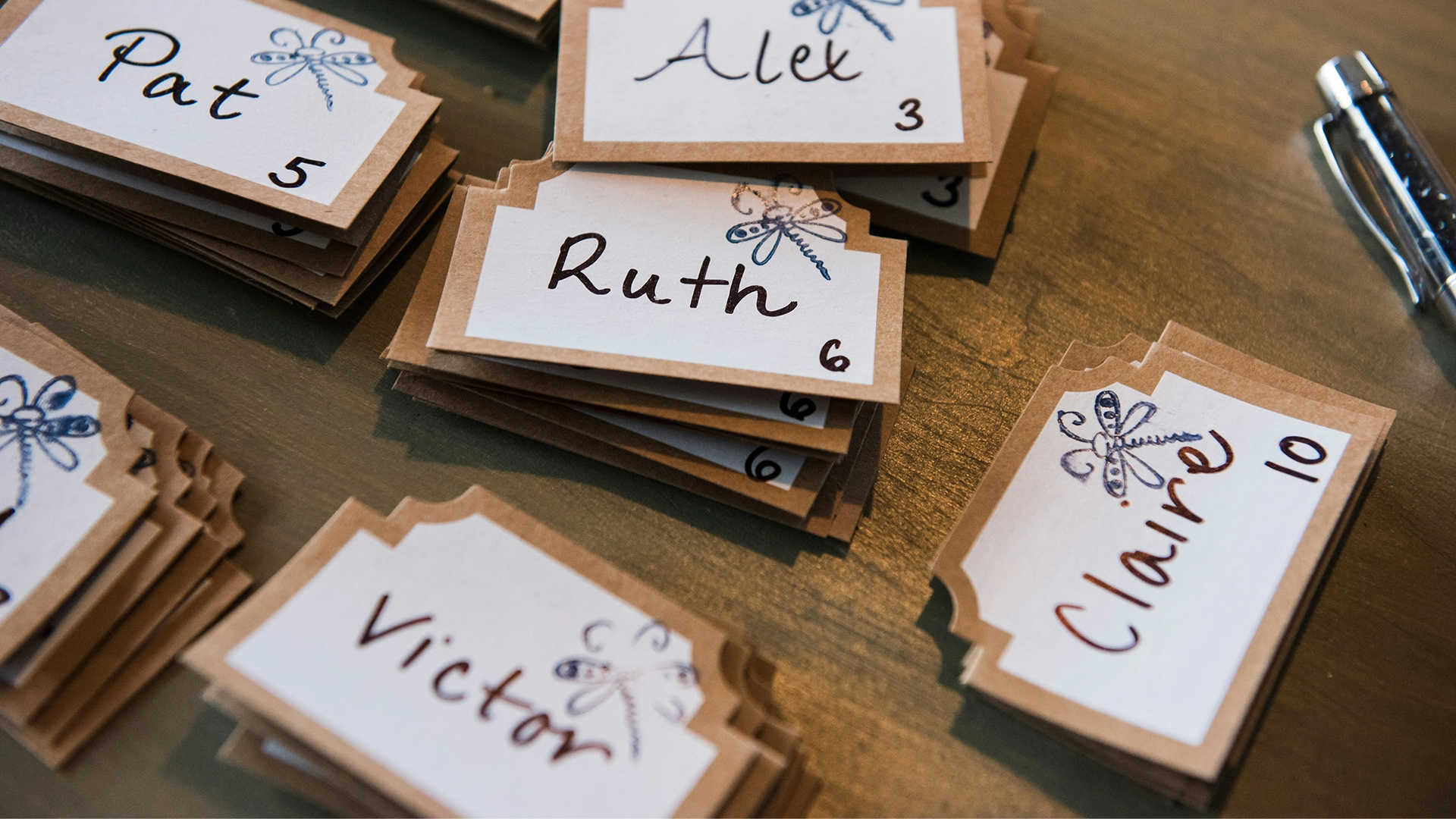 wedding seating chart